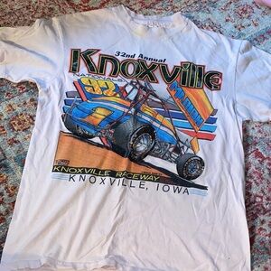 Pale Pink Knoxville Raceway Tee